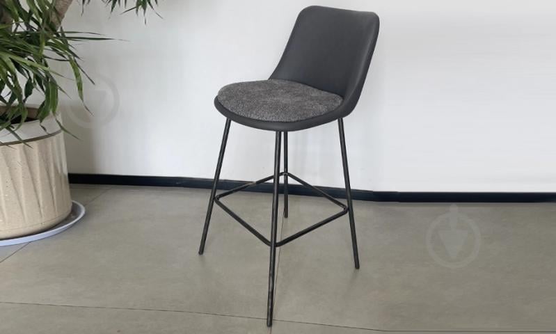 Стілець барний Prestol Луна сірий - фото 8 Стілець барний Prestol Луна сірий - фото 8