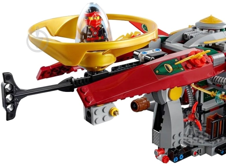 Конструктор LEGO Ninjago Корабль R.E.X. Ронана 70735 - фото 10