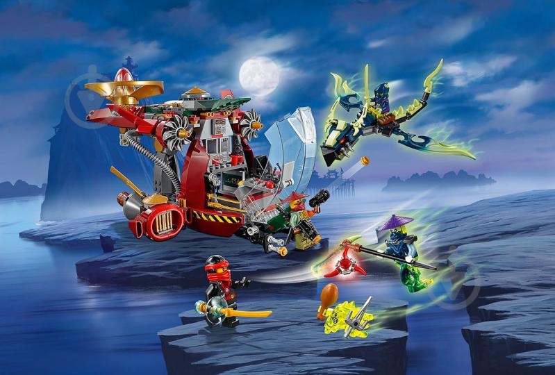 Конструктор LEGO Ninjago Корабль R.E.X. Ронана 70735 - фото 13