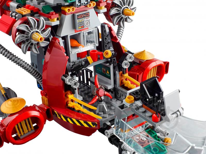 Конструктор LEGO Ninjago Корабль R.E.X. Ронана 70735 - фото 8
