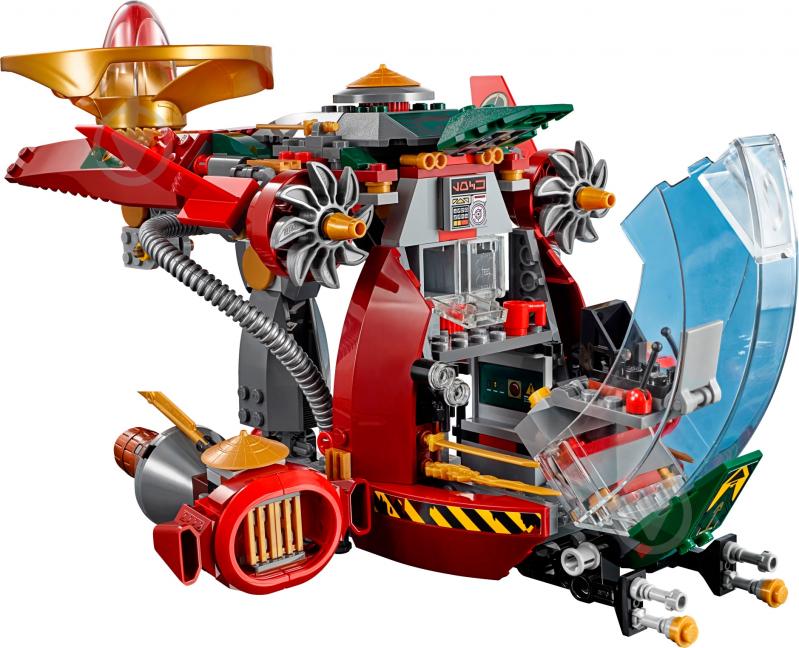 Конструктор LEGO Ninjago Корабль R.E.X. Ронана 70735 - фото 7