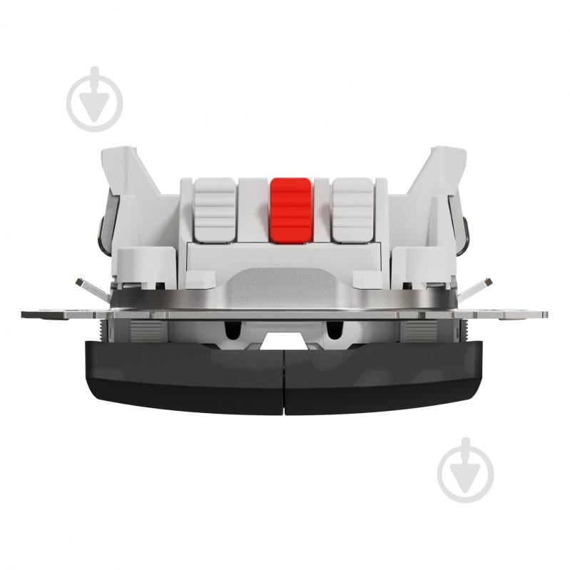 Переключатель двухклавишный проходной двухклавишный Schneider Electric Sedna Design без подсветки черный SDD114108 - фото 8