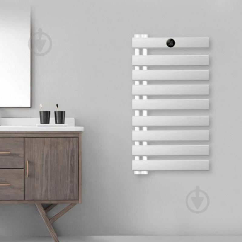 Смарт-сушилка электрическая O'WS Temperature Electric Towel Rack MJ110 (Silver) - фото 3 Смарт-сушилка электрическая O'WS Temperature Electric Towel Rack MJ110 (Silver) - фото 3