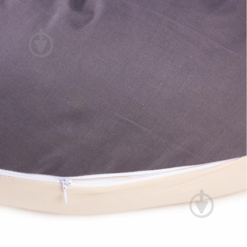 Наволочка №10108 Naturale Line Dino (12-0712+16-3310) 30x170 см бежевий/фіолетовий MirSon - фото 2 Наволочка №10108 Naturale Line Dino (12-0712+16-3310) 30x170 см бежевий/фіолетовий MirSon - фото 2