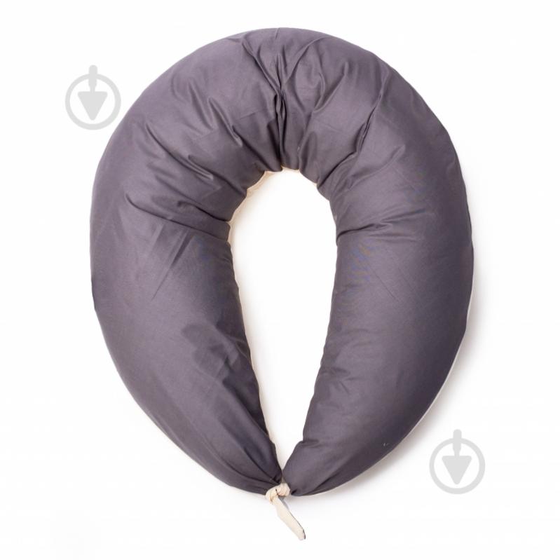 Наволочка №10108 Naturale Line Dino (12-0712+16-3310) 30x170 см бежевий/фіолетовий MirSon - фото 3 Наволочка №10108 Naturale Line Dino (12-0712+16-3310) 30x170 см бежевий/фіолетовий MirSon - фото 3