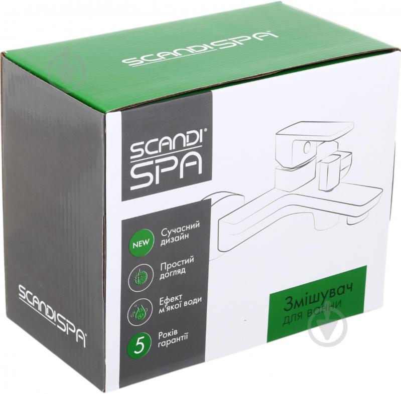 Смеситель для ванны ScandiSPA Snotra хром - фото 5 Смеситель для ванны ScandiSPA Snotra хром - фото 5