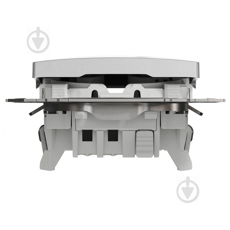 Переключатель одноклавишный проходной одноклавишный Schneider Electric Sedna Design без подсветки алюминий SDD113106 - фото 4