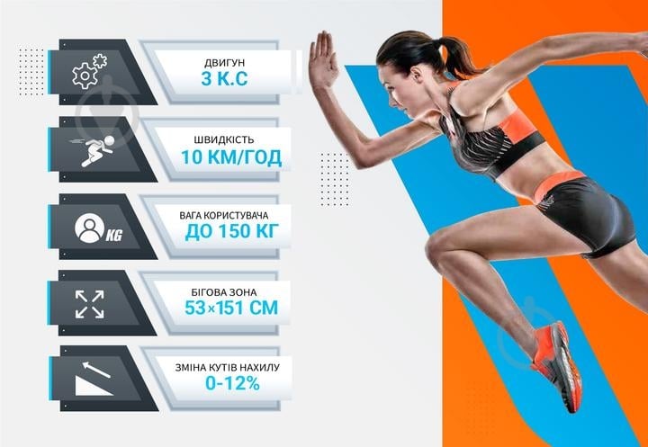 Беговая дорожка FitLogic T153 (T153) - фото 8