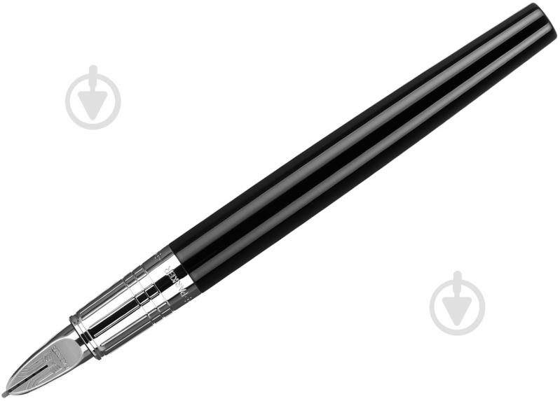 Ручка-роллер Parker Ingenuity Slim Black Lacquer CT 90 552C - фото 2