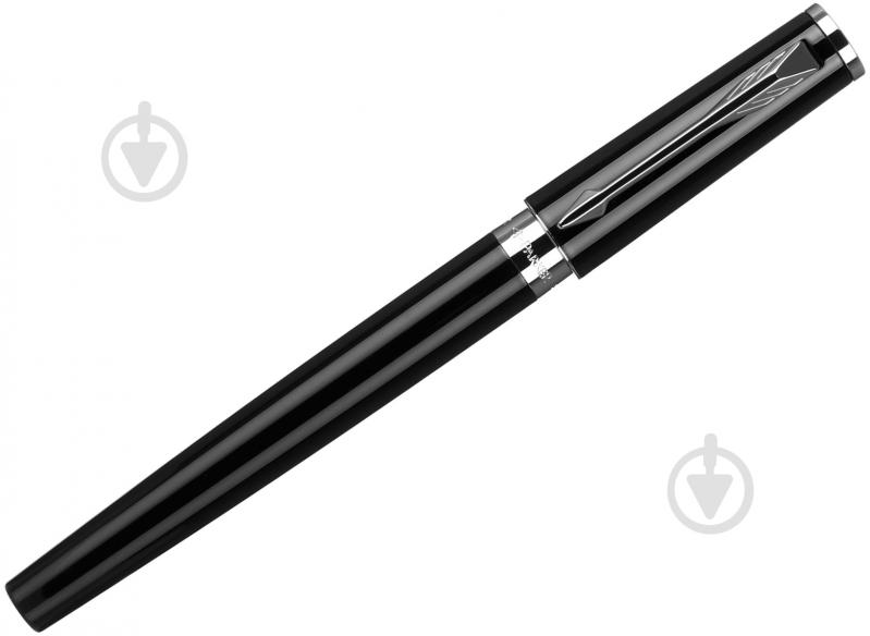 Ручка-роллер Parker Ingenuity Slim Black Lacquer CT 90 552C - фото 1