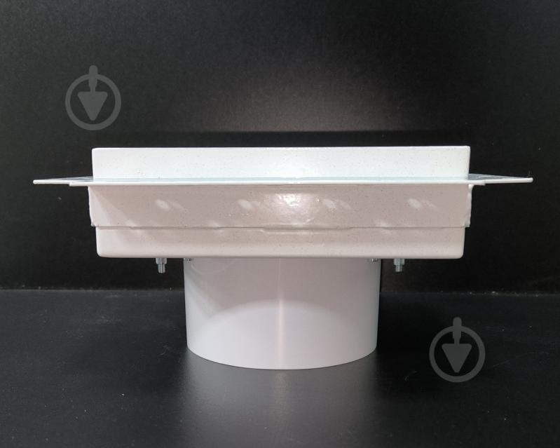 Модуль прихованого монтажу HEWA WHITE для вентиляторів airRoxy dRim 100 та 125 мм білий - фото 5