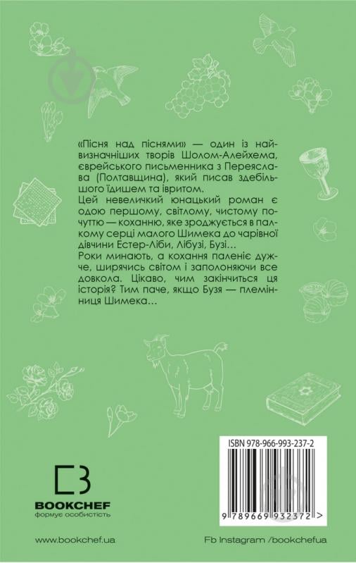 Книга Алехо Шолом «Пісня над піснями. Юнацький роман» 978-966-993-237-2 - фото 2