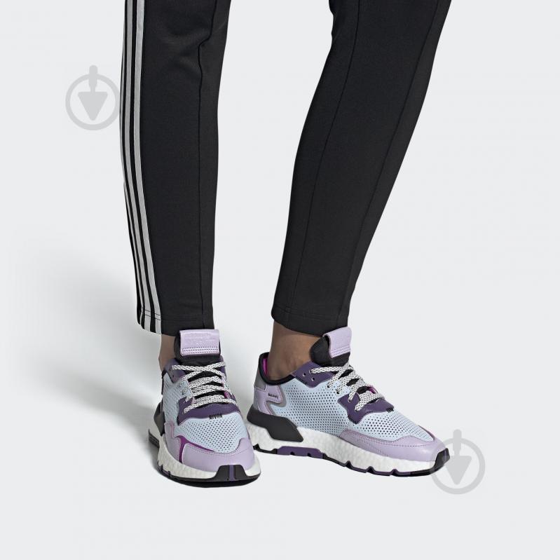 Кросівки жіночі демісезонні Adidas NITE JOGGER W EF5420 р.41 1/3 бірюзові - фото 9