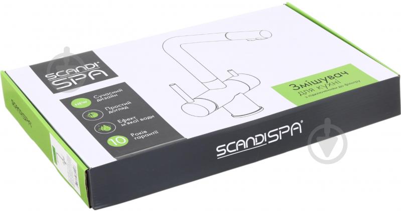 Змішувач для кухні Modi з підключенням до фільтру BW6047 хром - фото 7 Змішувач для кухні Modi з підключенням до фільтру BW6047 хром - фото 7