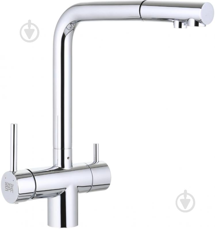 Змішувач для кухні Modi з підключенням до фільтру BW6047 хром - фото 1 Змішувач для кухні Modi з підключенням до фільтру BW6047 хром - фото 1