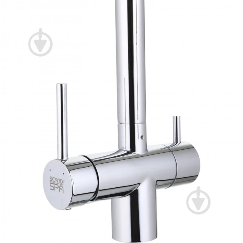 Змішувач для кухні Modi з підключенням до фільтру BW6047 хром - фото 4 Змішувач для кухні Modi з підключенням до фільтру BW6047 хром - фото 4