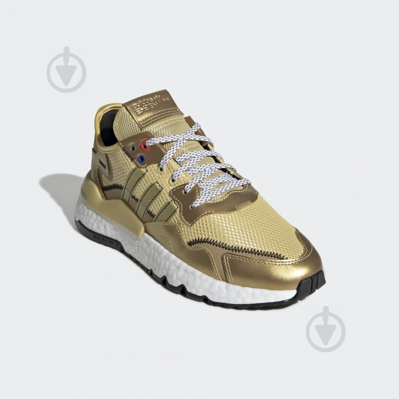 Кросівки жіночі демісезонні Adidas NITE JOGGER W EF5427 р.36 жовті - фото 4