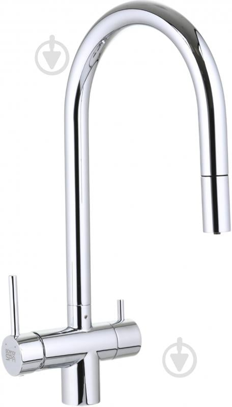 Змішувач для кухні Modi з підключенням до фільтру BW6048 хром - фото 1