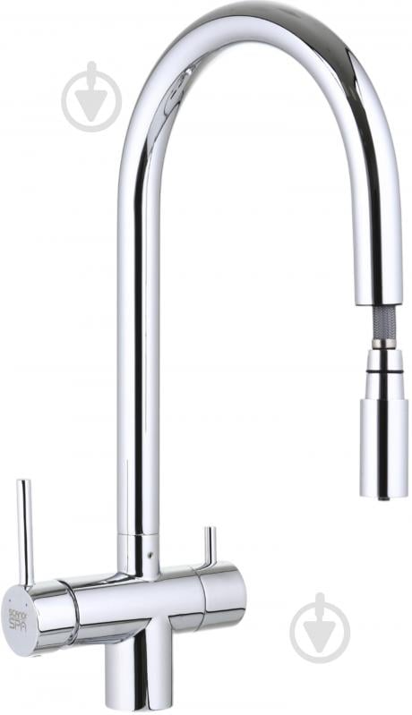 Змішувач для кухні Modi з підключенням до фільтру BW6048 хром - фото 2