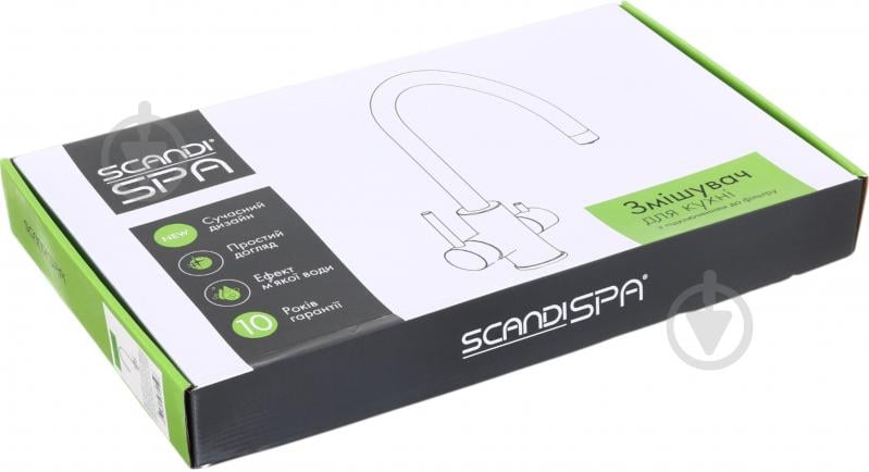 Змішувач для кухні Modi з підключенням до фільтру BW7804B хром - фото 4 Змішувач для кухні Modi з підключенням до фільтру BW7804B хром - фото 4