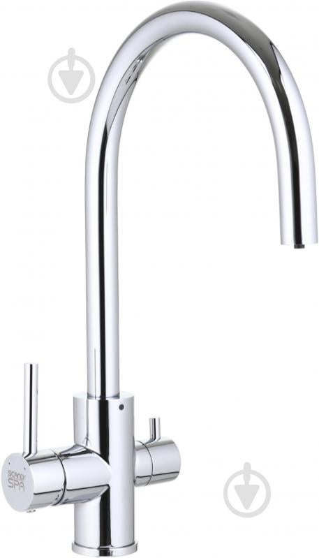 Змішувач для кухні Modi з підключенням до фільтру BW7804B хром - фото 1 Змішувач для кухні Modi з підключенням до фільтру BW7804B хром - фото 1