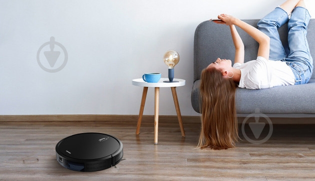 Робот-пылесос Lenovo Vacuum Cleaner E1 black - фото 14 Робот-пылесос Lenovo Vacuum Cleaner E1 black - фото 14