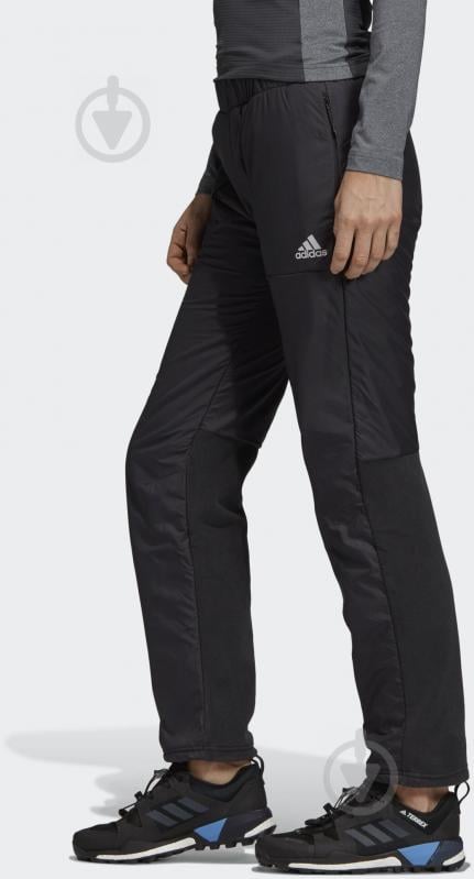 Брюки Adidas W WINDFLEECE P EH6499 р. 40 черный - фото 4