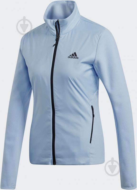 Джемпер Adidas W Windfleece J EH8700 р. XS голубой - фото 1