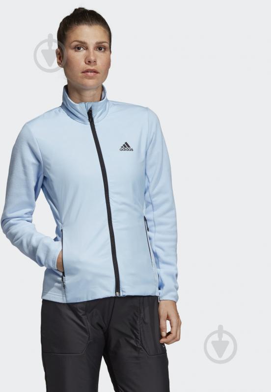 Джемпер Adidas W Windfleece J EH8700 р. XS голубой - фото 6