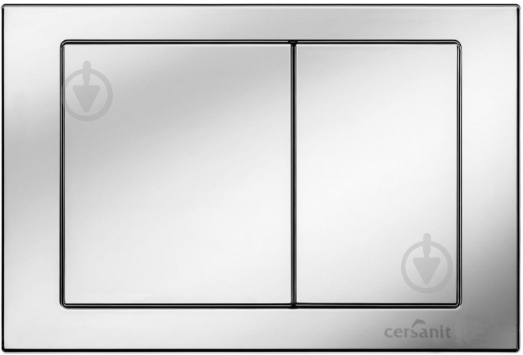 Панель смыва Cersanit LINK хром глянцевый - фото 1