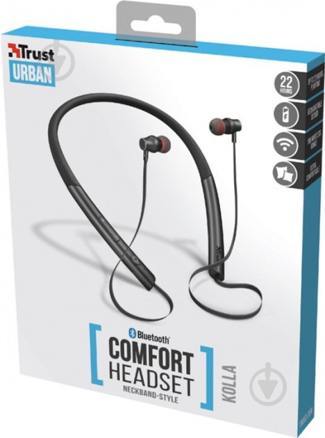 Навушники Trust KOLLA BT NECKBAND black (22206) - фото 5