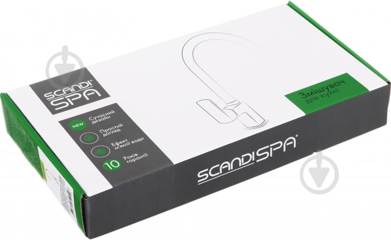 Смеситель для кухни Mali хром - фото 6