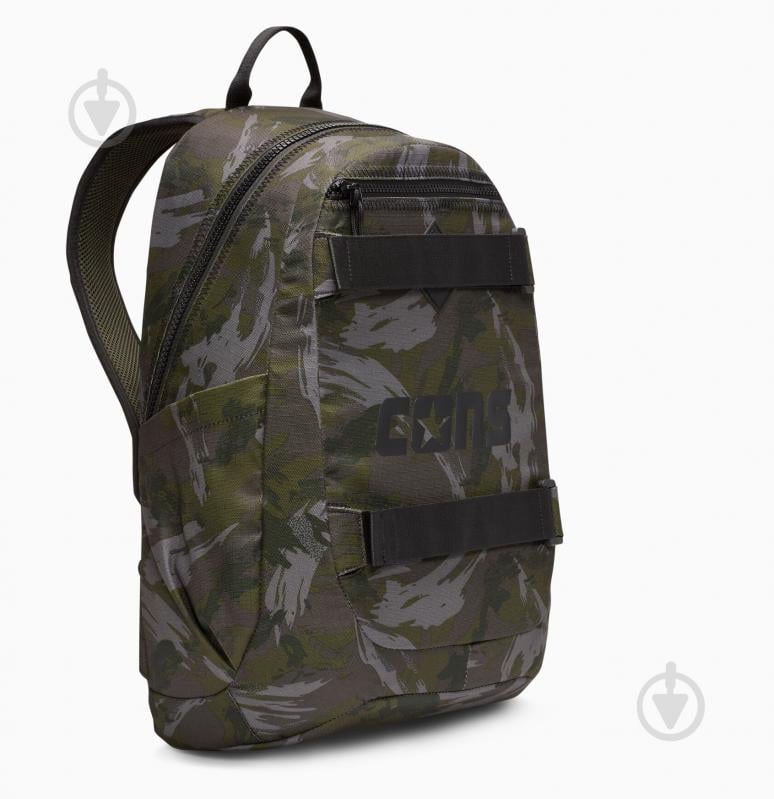 Рюкзак Converse PAINT CAMO CONS UTILITY BACKPACK 10026020-A01 11 л хакі - фото 2