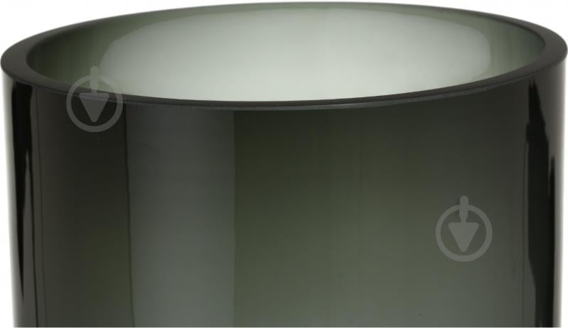 Ваза скляна Wrzesniak Glassworks Twice 71 см сіра 17-5019B - фото 3