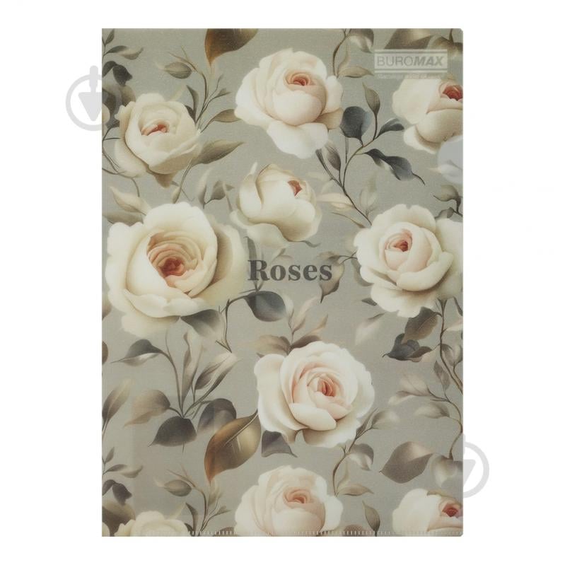 Папка-уголок ARABESKI А4 светло-серый Buromax BM.3854-20 - фото 1 Папка-уголок ARABESKI А4 светло-серый Buromax BM.3854-20 - фото 1