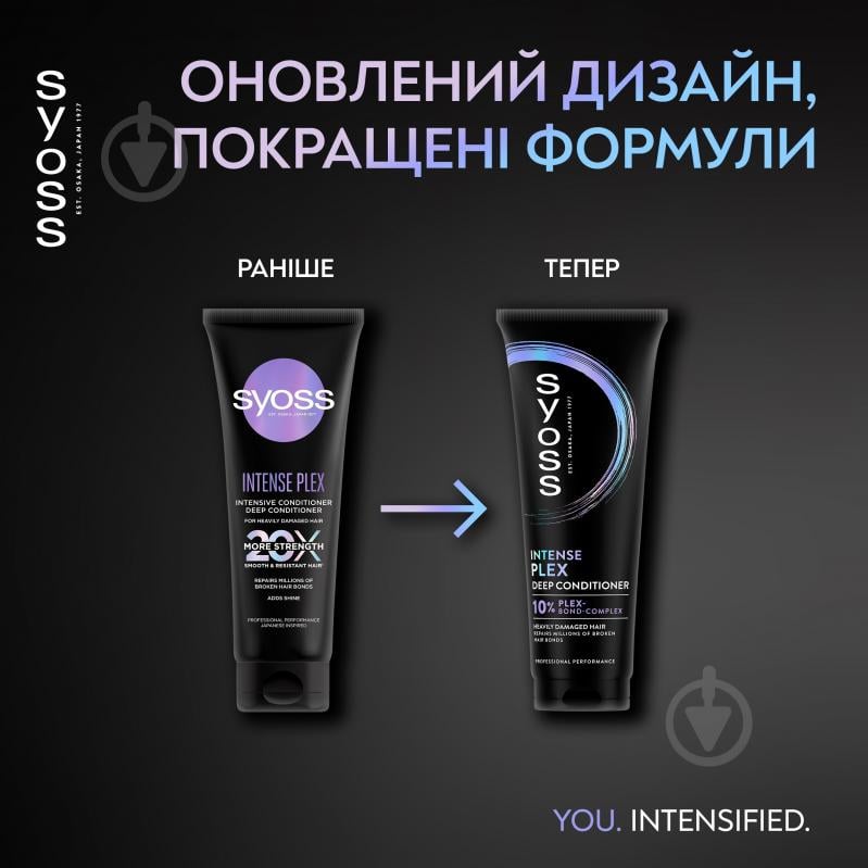 Кондиціонер SYOSS Intense Plex 250 мл - фото 3 Кондиціонер SYOSS Intense Plex 250 мл - фото 3