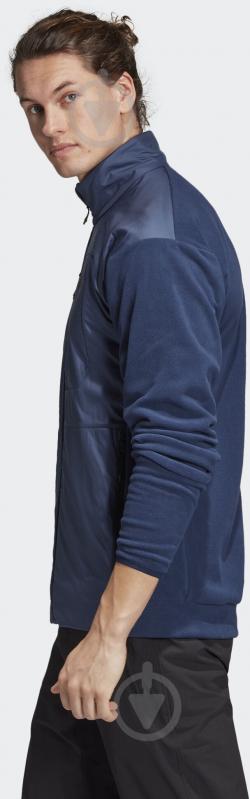 Джемпер Adidas WINDFLEECE J EH8702 р. M синий - фото 3