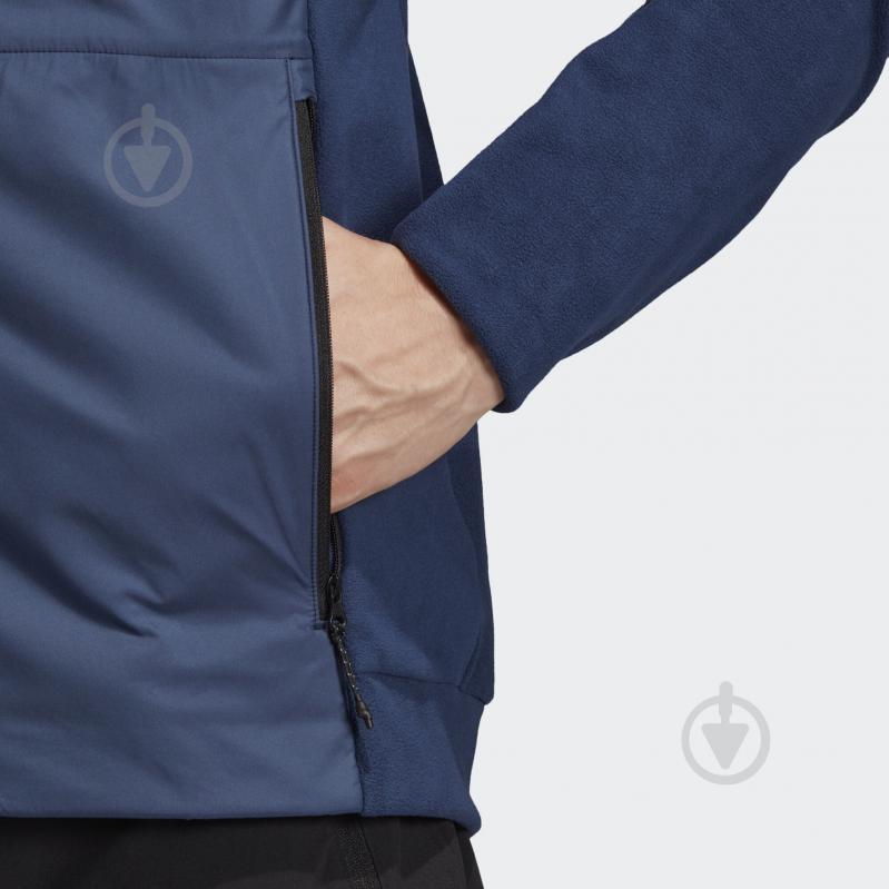 Джемпер Adidas WINDFLEECE J EH8702 р. M синий - фото 6