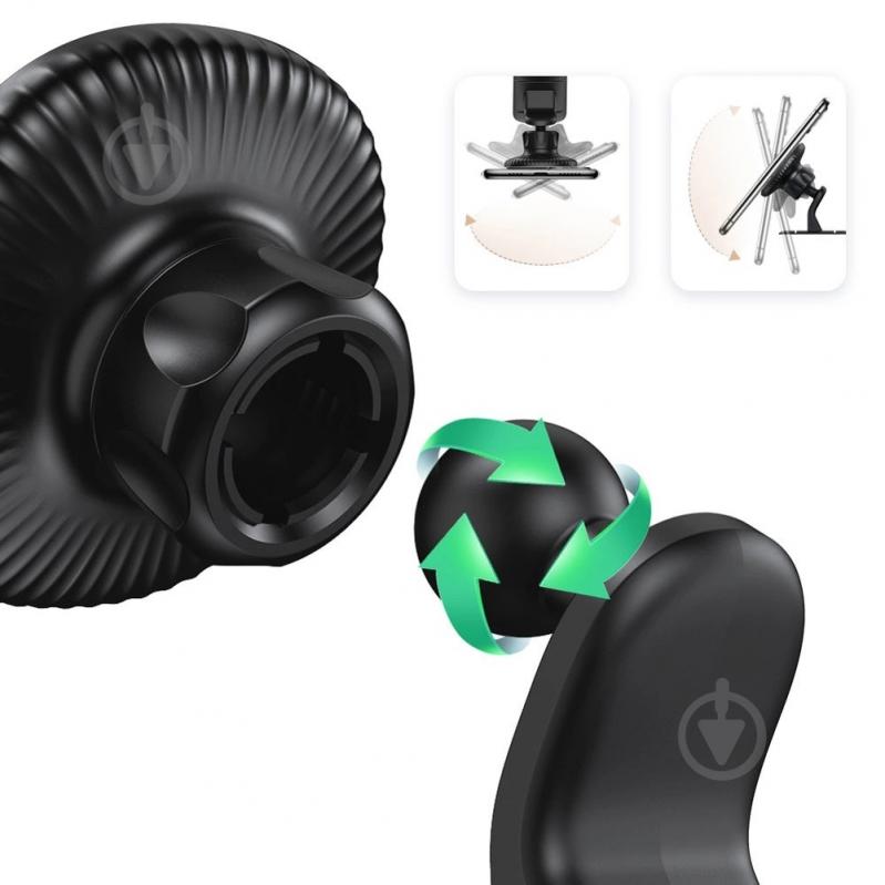 Тримач для смартфона LP292 Magnetic Phone Holder for Car Black UGREEN [019] Black - фото 7
