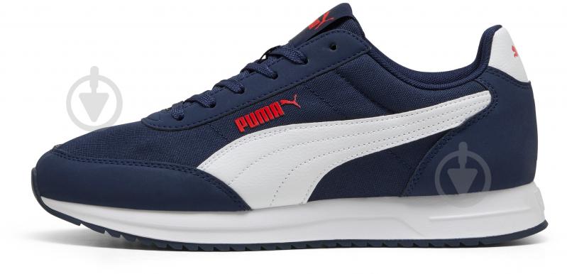 Кроссовки мужские демисезонные Puma R78 Lightwind 40026705 р.46 синие с белым - фото 1