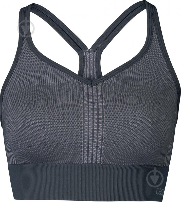 Бра Casall Seamless sports top 18192-291 р.S серый - фото 3