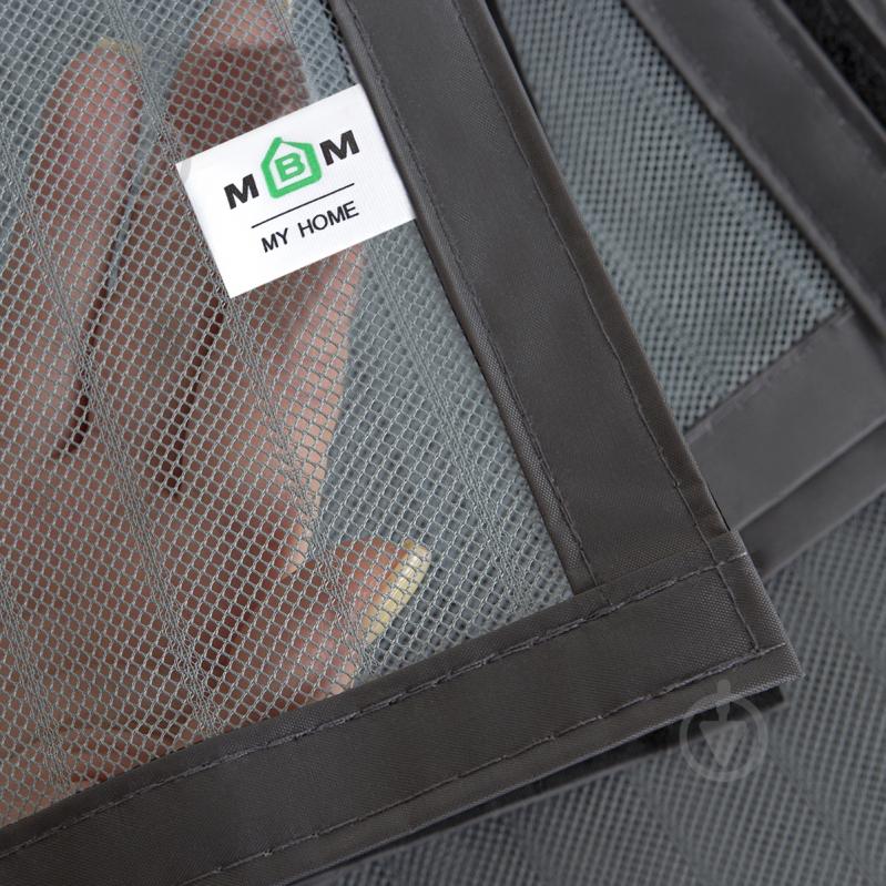 Сітка москітна на двері MVM на магнітах 820x2000мм титан - фото 8