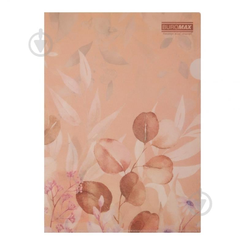 Папка-уголок ARABESKI А4 персиковый Buromax BM.3854-46 - фото 1