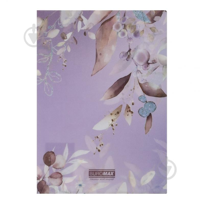 Папка-уголок ARABESKI А4 сливовый Buromax BM.3854-48 - фото 1 Папка-уголок ARABESKI А4 сливовый Buromax BM.3854-48 - фото 1