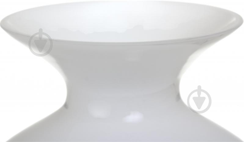 Ваза скляна Wrzesniak Glassworks Hydria 42 см біла 17-9754A - фото 3