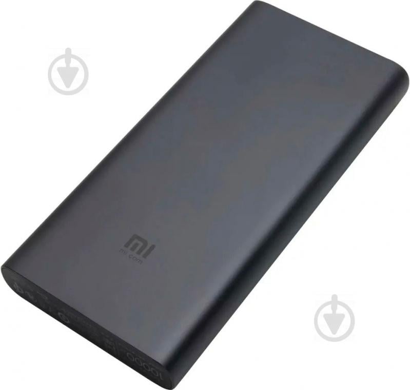 Повербанк Xiaomi индукционный Mi 10000 mAh black (495077) - фото 1