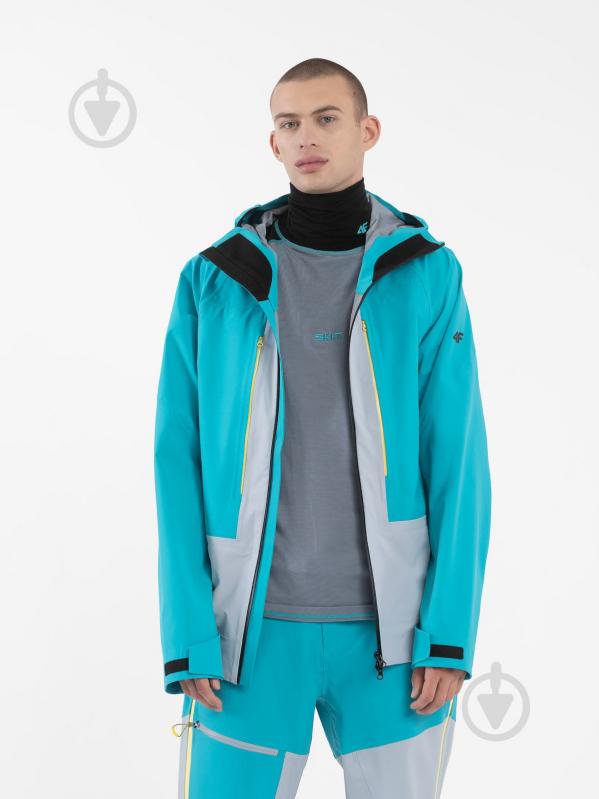 Куртка 4F TECHNICAL JACKET M316 4FAW23TTJAM316-33S р.2XL синяя - фото 1