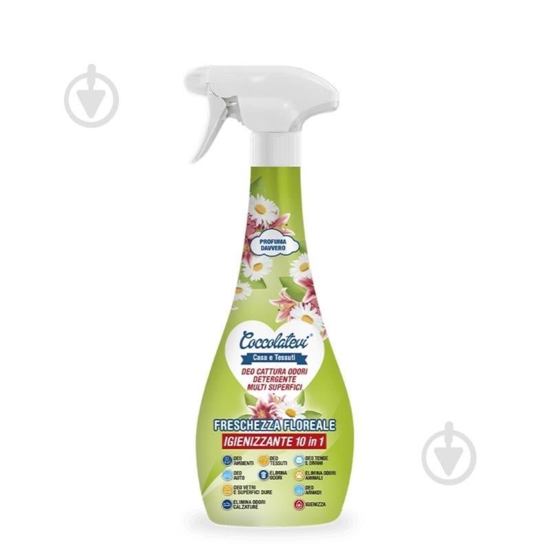 Спрей Coccolatevi 10 в 1 Квіткова свіжість 300 мл - фото 1 Спрей Coccolatevi 10 в 1 Квіткова свіжість 300 мл - фото 1