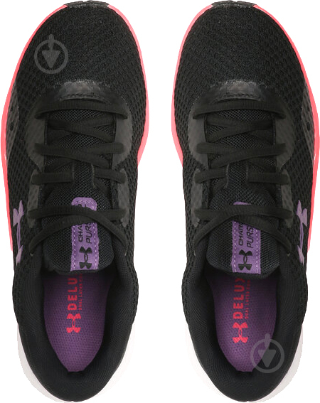 Кроссовки женские демисезонные Under Armour CHARGED PURSUIT 3 3024889-004 р.38 черные - фото 2