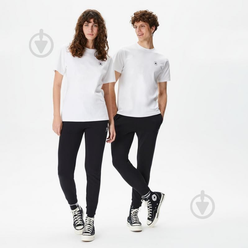 Футболка Converse MINI CHUCK PATCH TEE 10026565-A01 р.XS белый - фото 8